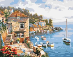 Sunny harbour